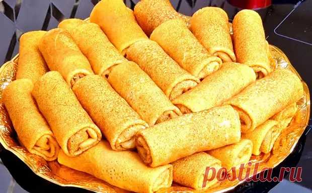 Делаем блинчики с мясом заранее и замораживаем: тесто тонкое, но не рвется, а начинка не сыпется - Steak Lovers - Медиаплатформа МирТесен
