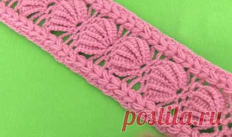 ergahandmade: Crochet Headband 3D Shell + Video Tutorial