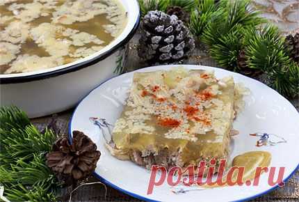 Холодец из трех видов мяса рецепт с фото