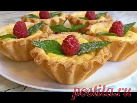 Ватрушки с Творогом из Песочного Теста / Cheesecake With Cottage Cheese