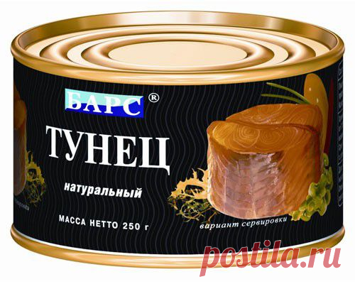 Салат с тунцом.