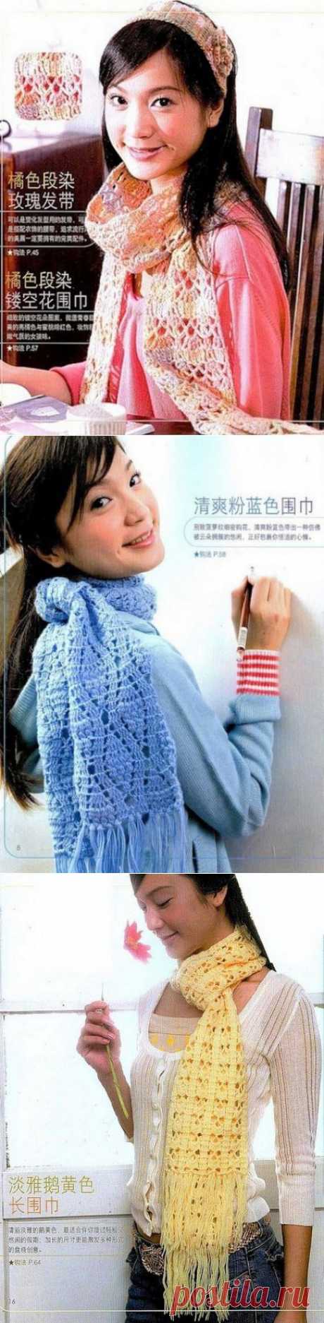 Crochetpedia: scarves and more scarves