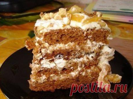 Торт "Трухлявый пень" 

Ингредиенты: 
- 2 яйца 
- 1 стакан сахара 
- 1 стакан любого варенья (лучше всего смородина, вишня) 
- 1 стакан кефира или простокваши 
- 2 ч.л. соды 
- 1,5 - 2 стакана муки 

Приготовление: 
Яйца взбить с сахаром, добавить варенье, размешанную в кефире соду (когда смешиваешь кефир с содой, все начинает сильно пениться, поэтому надо смешивать в высокой чашке!;), муку. Все перемешать. Тесто негустое, свободно стекает с ложки!; Можно сделать 2 коржа, ...