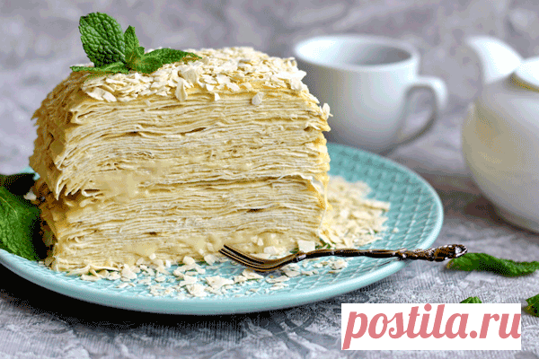 Ленивый «Наполеон» из лаваша – вкусно, сочно и не нужно возиться с коржами