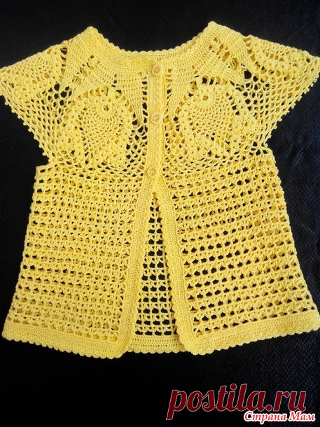 Болеро и ромашковый топ. - Вязание - Страна Мам