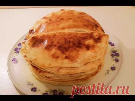 Вкусные лепешки на сухой сковороде