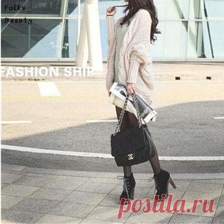 cardigans sweater Picture - More Detailed Picture about Autumn Winter Knitted Cardigans Coat Women 2015 Fashion Long Sleeve Batwing Poncho Sweater Beautiful Womans Crochet Cardigan Picture in Cardigans from Folks Beauty Co.,Ltd | Aliexpress.com | Alibaba Group