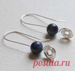 Spiral Drop Earrings