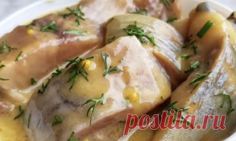 Селедка в горчичном соусе: закуска Северян