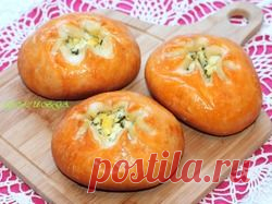 Булочки с чесноком и сыром - кулинарный рецепт.