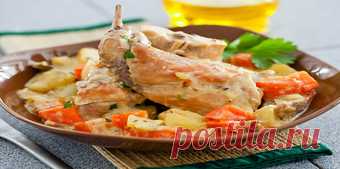 Кролик по-средиземноморски в мультиварке - Рецепты для Мультиварки