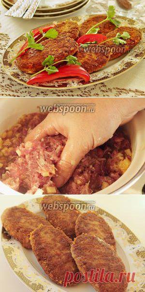 Сочные котлеты с сыром