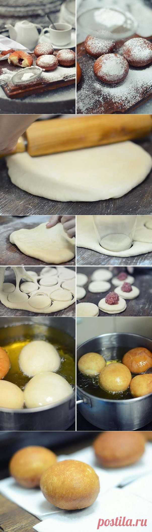 Пончики. | Готовим вместе