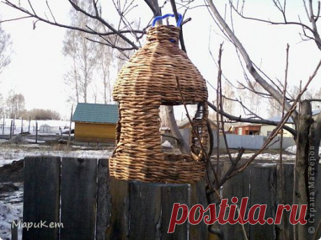Плетение - Кормушка для птичек » Поиск мастер классов, поделок своими руками и рукоделия на SearchMasterclass.Net