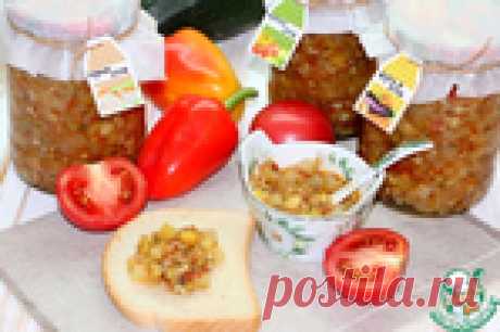 Юрча-закуска из кабачков на зиму