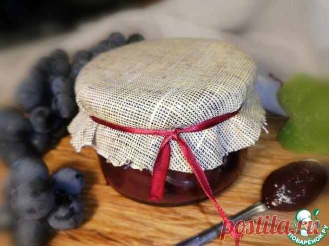 Виноградный соус Кулинарный рецепт