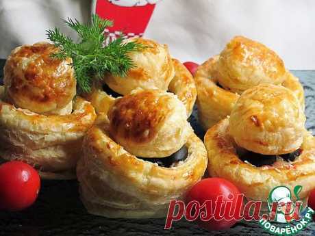 Волованы с крабовыми палочками - кулинарный рецепт