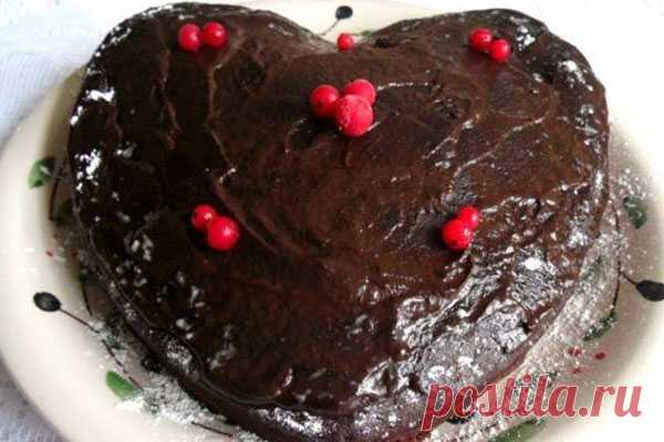 Влажный шоколадный торт-пирожное — Женская страничка
