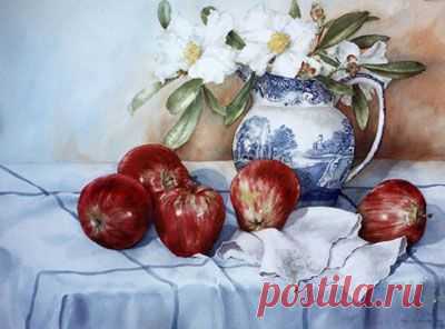 Кувшин и яблоки | Ева Бройер арт-дилер