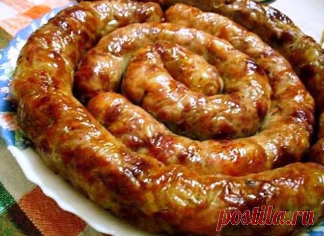 Домашняя колбаса «Галицкая» Колбаса получается очень и очень вкусной, пикантной и остренькой.