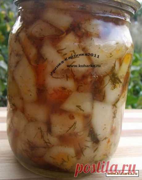 Рецепт: Кабачки с сацебели