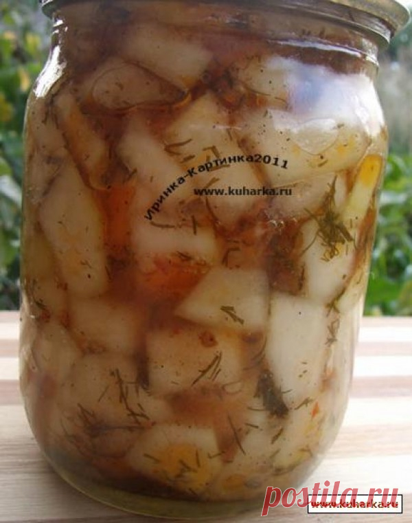 Рецепт: Кабачки с сацебели