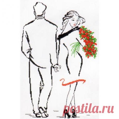 Вышивка крестиком черно-белых рисунков