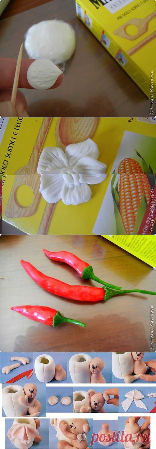 РЕЦЕПТ Холодного фарфора БЕЗ ВАРКИ.СЕКРЕТЫ ИЗГОТОВЛЕНИЯ .