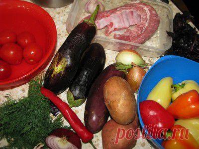 «Кавказский» с ребрышками - Простые рецепты Овкусе.ру