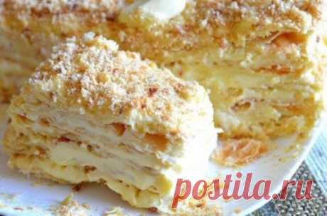 Домашний Наполеон. Лучшего рецепта не надо! | Таки Вкусно