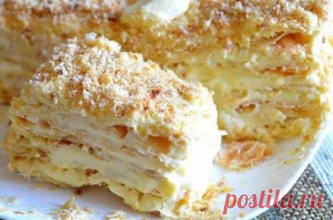 Домашний Наполеон. Лучшего рецепта не надо! | Таки Вкусно