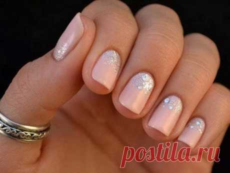 Модный маникюр на короткие ногти 2017-2018: красивый маникюр на короткие ногти фото