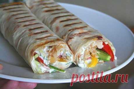 Топ-6 рецептов вкуснейшей домашней шаурмы Быстрая и простая в приготовлении!