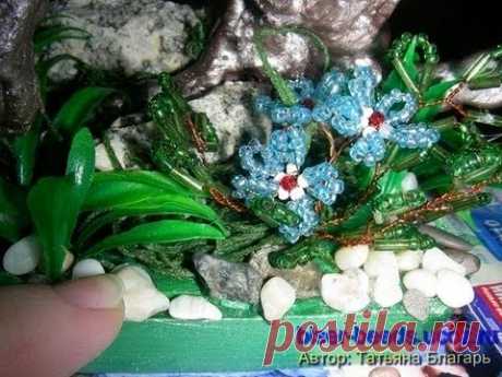Beaded willow tree mc | Дерево ива из бисера МК