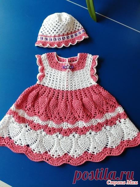 . Летние платьица для малышек - Вязание - Страна Мам