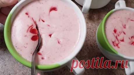 сметанный десерт на скорую руку
