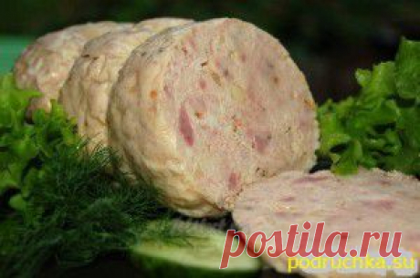 Колбаса домашняя куриная. Вкусно. | любимые блюда