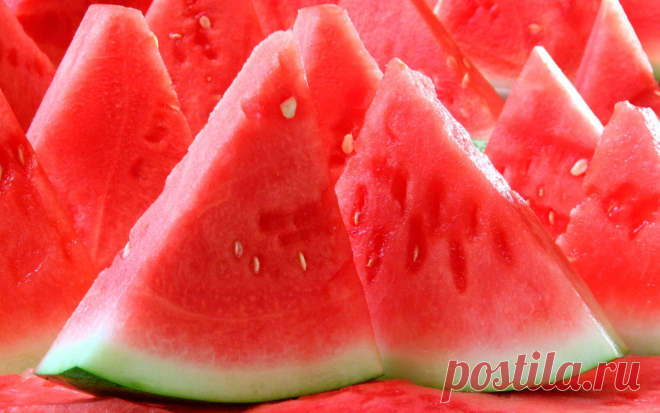 Обои арбуз, ломтики, фрукты, ягоды картинки на рабочий стол