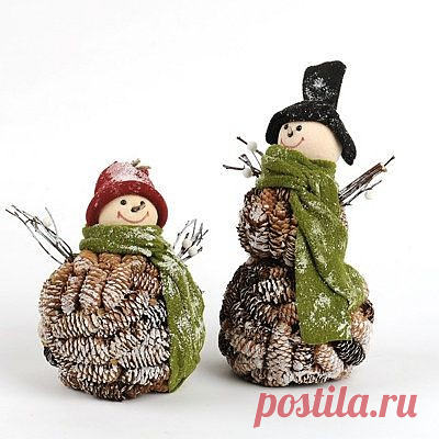 ОТБЕЛИВАЕМ СОСНОВЫЕ ШИШКИ ДЛЯ НОВОГОДНЕГО ДЕКОРА