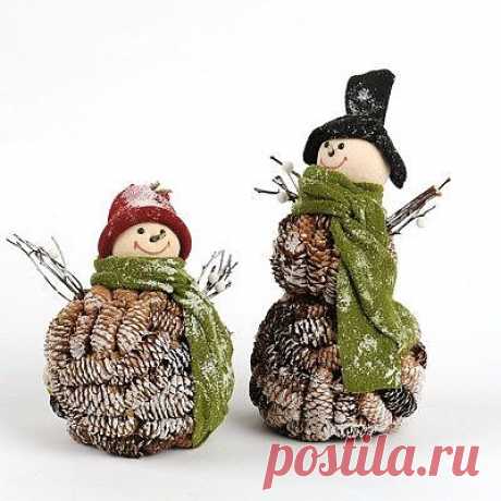 ОТБЕЛИВАЕМ СОСНОВЫЕ ШИШКИ ДЛЯ НОВОГОДНЕГО ДЕКОРА