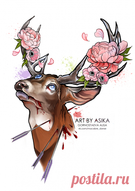 Dear. Tattoo sketch, neotrad on Behance
