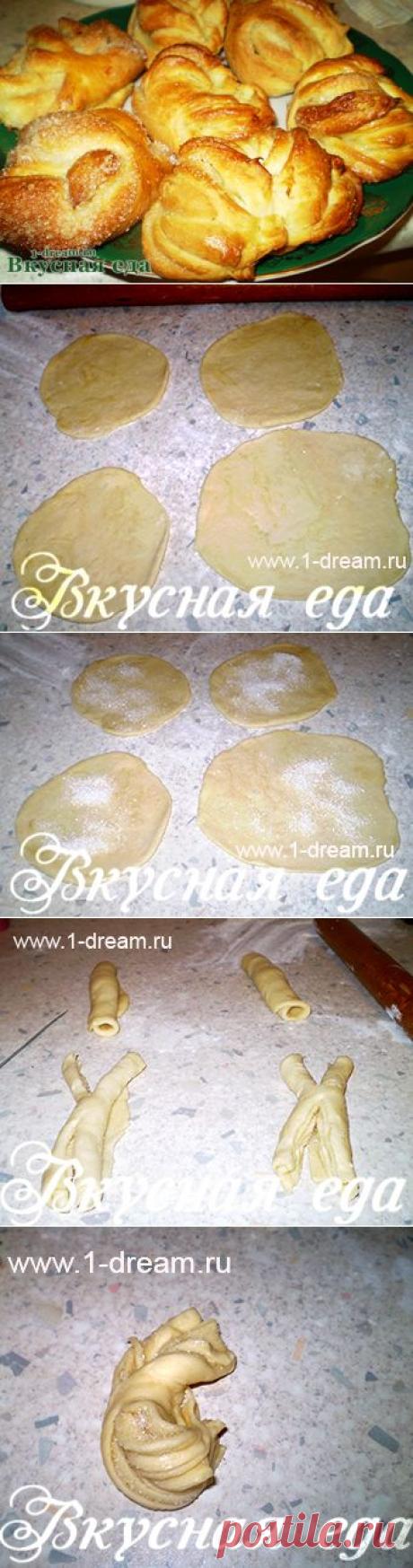 Рецепт воздушных плюшек - Вкусная еда
