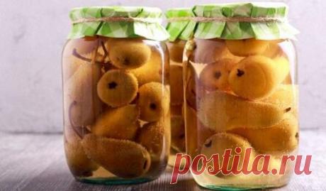 Компот из дикой груши на зиму