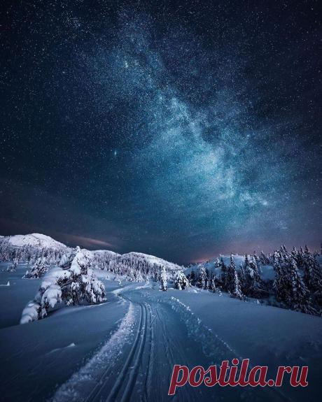 В полночь Вселенная пахнет звездами...
Бесчисленные звезды в ночном небе
Что бы ни происходило в вашей жизни, всегда тянитесь к звездам, к лучшему, к доброму!
Спокойной, доброй ночи, друзья! Крепких,чудесных снов