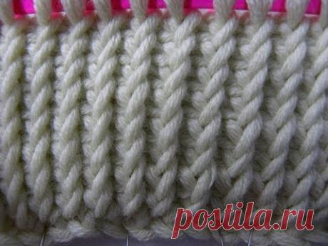 Tunesisch Häkeln - Verdrehter Strickstich