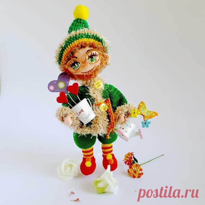 PDF Санта Клаус, Гномик и Повар крючком. FREE crochet pattern; Аmigurumi doll patterns. Амигуруми схемы и описания на русском. Вязаные игрушки и поделки своими руками #amimore - Санта Клаус, Новый год, новогодняя кукла, куколка, Санта Клаус.