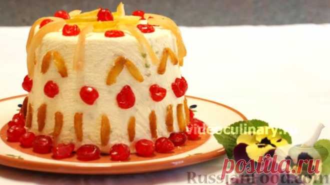 Рецепт: Заварная творожная пасха на RussianFood.com
