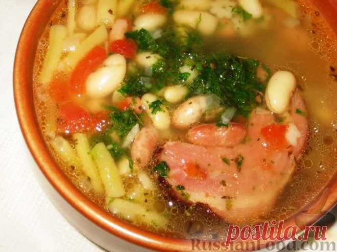 Рецепт: Фасолевый минестроне на RussianFood.com