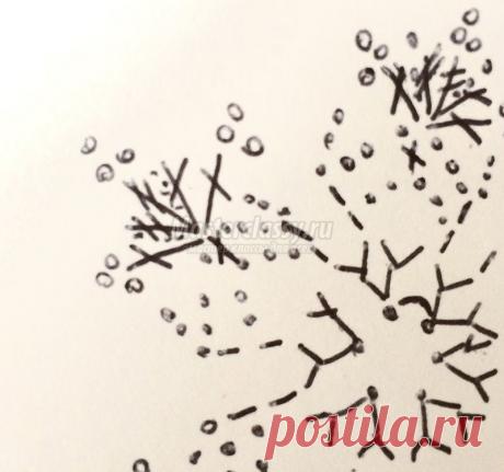 Вязаная новогодняя гирлянда. Мастер-класс с фото