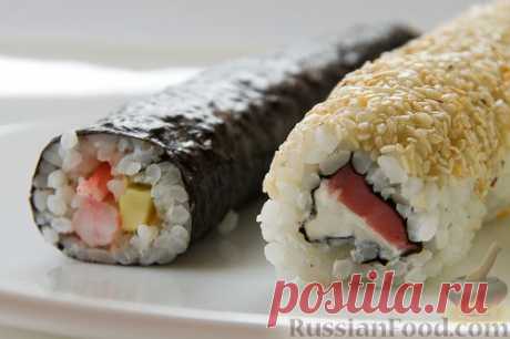 Рецепт: Как приготовить роллы на RussianFood.com
